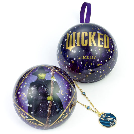 Wicked Elphaba Gift Bauble with Necklace Inside