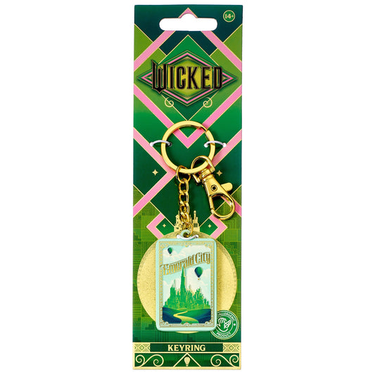 Wicked Emerald City Keyring
