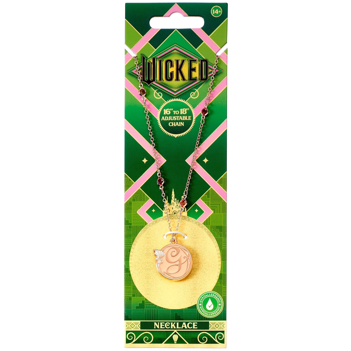 Wicked Glinda Logo Necklace