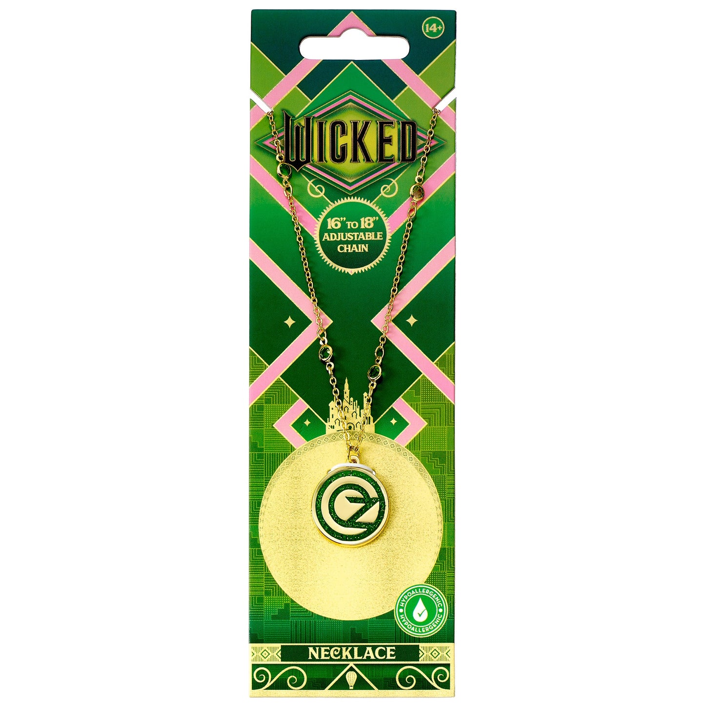Wicked Oz Logo Necklace