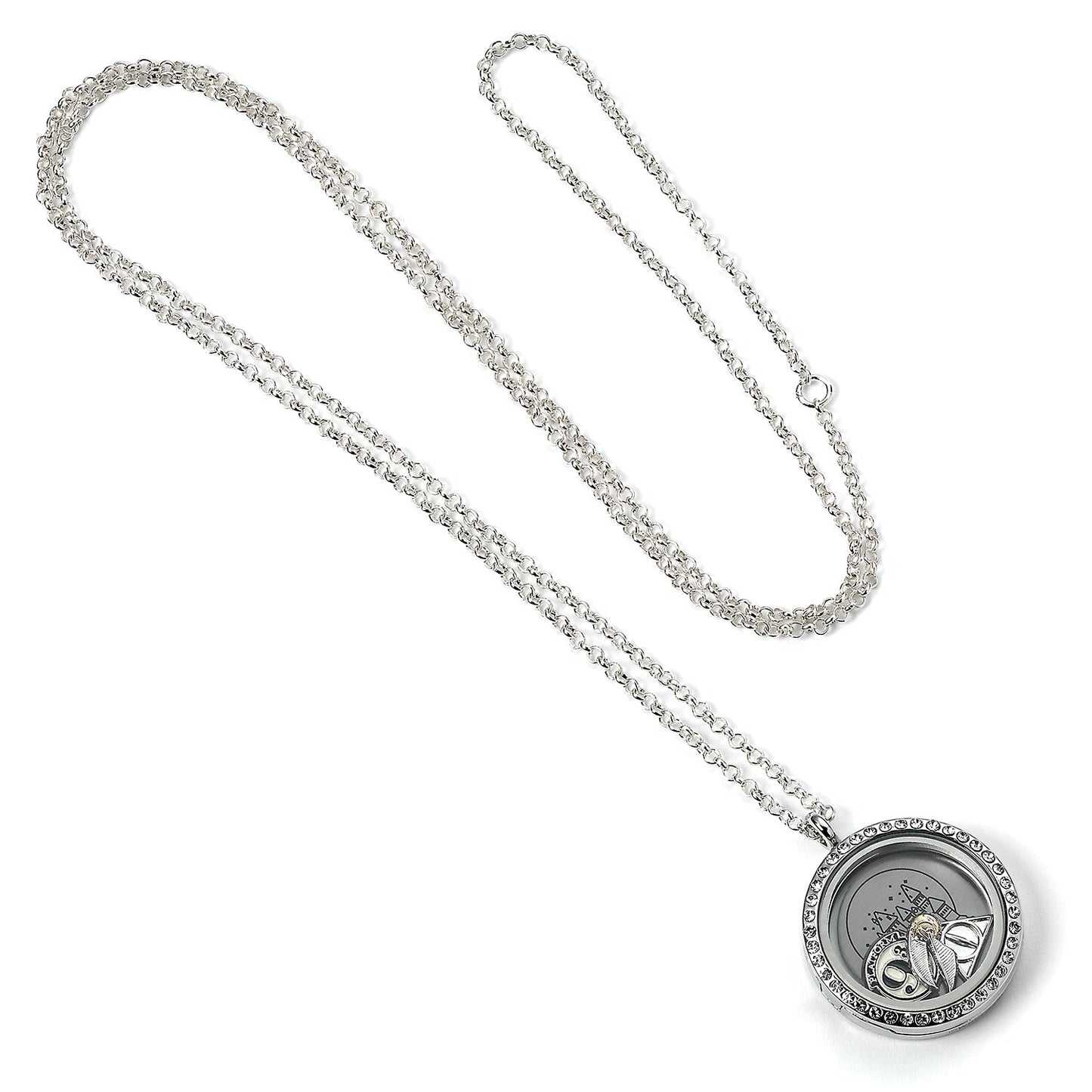 Harry Potter Floating Charm Locket Necklace