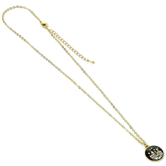 Harry Potter Gold Hogwarts Castle Necklace