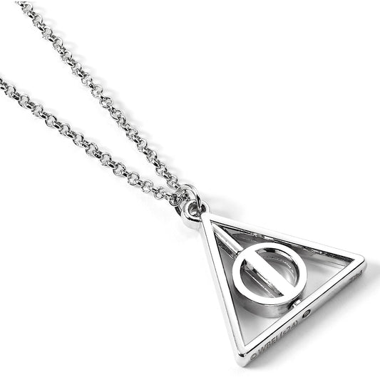 Harry Potter Deathly Hallows Spinning Necklace