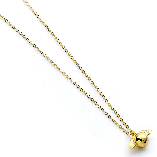 Harry Potter Gold Golden Snitch Necklace