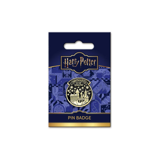 Harry Potter Hogwarts In The Snow Pin Badge