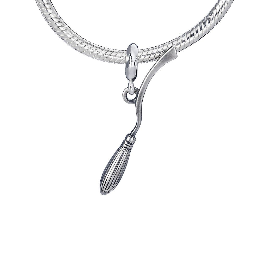 Harry Potter Nimbus 2000 Broomstick Charm - Sterling Silver