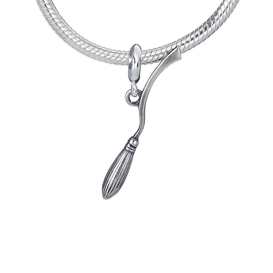 Harry Potter Nimbus 2000 Broomstick Charm - Sterling Silver
