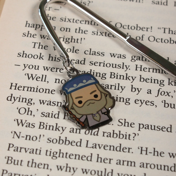 Harry Potter Professor Dumbledore Chibi Bookmark