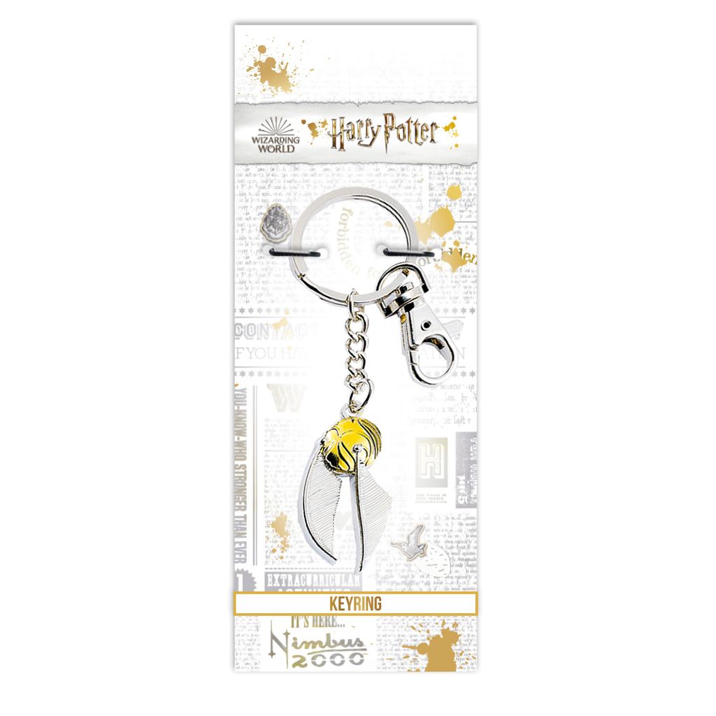 Harry Potter Golden Snitch Keyring