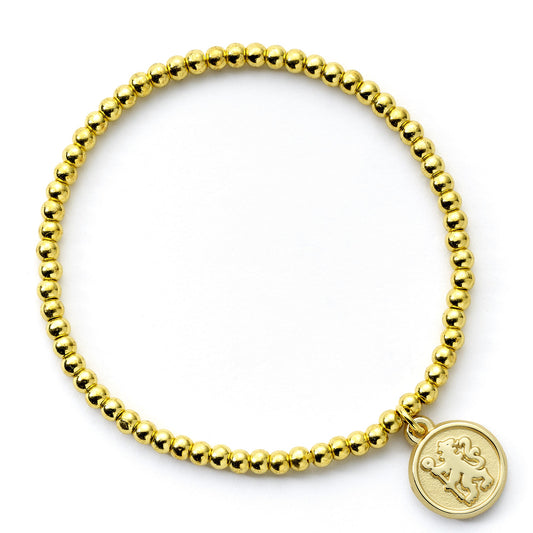 Chelsea Football Club Crest Ball Bead Bracelet