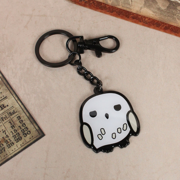 Harry Potter Hedwig The Owl Chibi Keyring