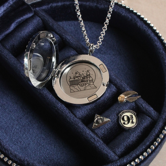 Harry Potter Floating Charm Locket Necklace