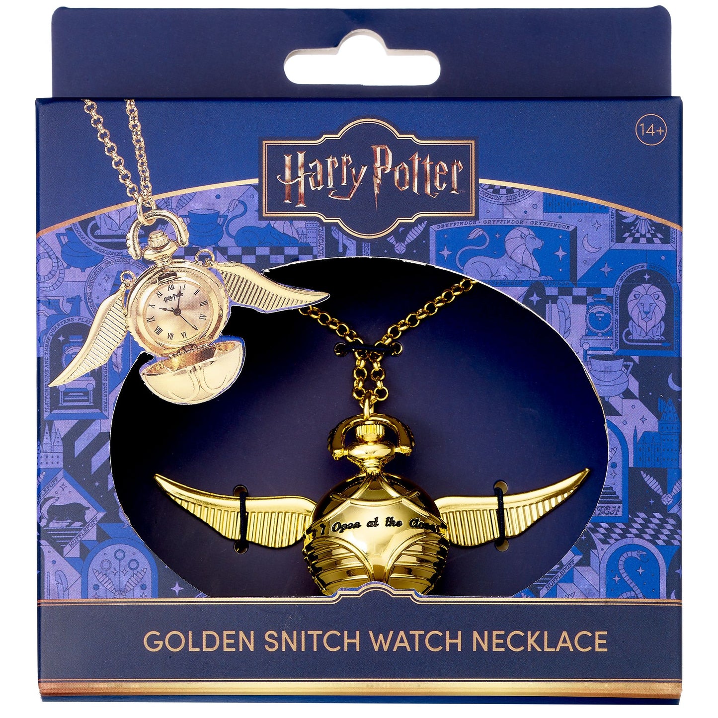 Harry Potter Golden Snitch Watch Necklace
