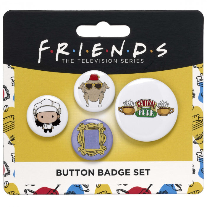 Friends The TV Series Monica Button Badge Set