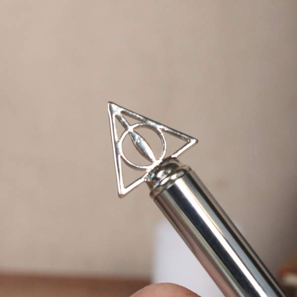 Harry Potter Personalised Deathly Hallows Metallic Pen