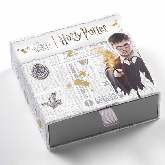 Harry Potter Golden Snitch Ball Bead Bracelet - Sterling Silver