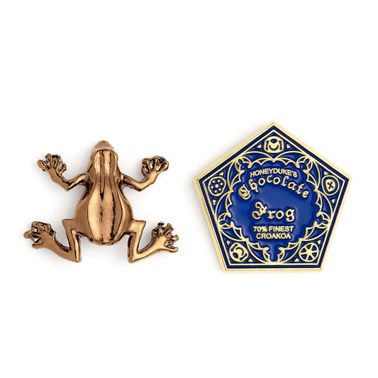 Harry Potter Chocolate Frog Pin Badge Set