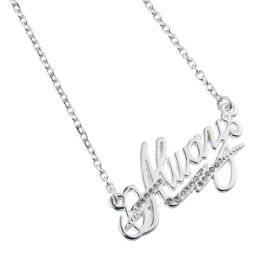Harry Potter Always Necklace - Sterling Silver With Crystals