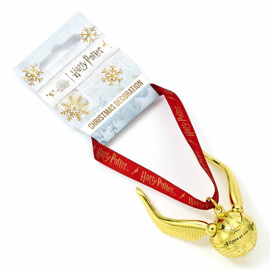 Harry Potter Golden Snitch Christmas Decoration