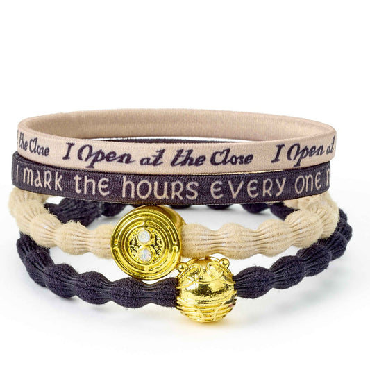 Harry Potter Hair Band Set - Time Turner And Golden Snitch