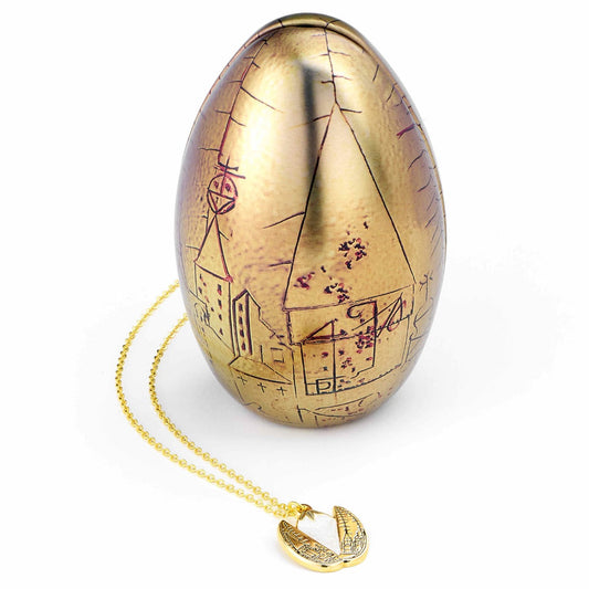 Harry Potter Boxed Golden Egg Gift Tin With Necklace