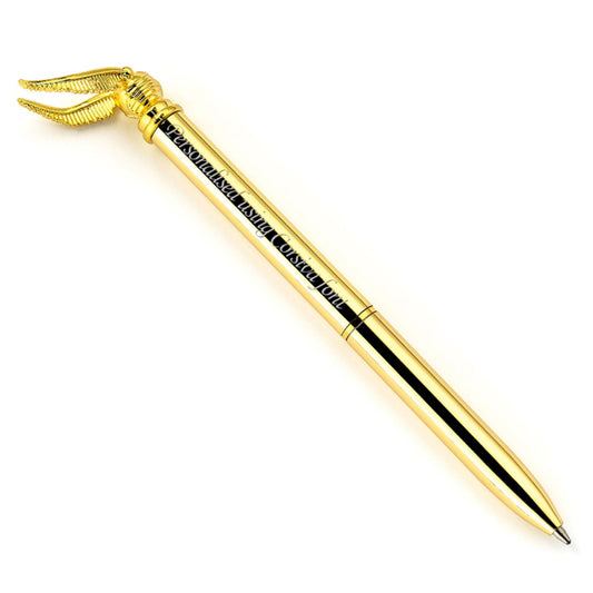 Harry Potter Personalised Golden Snitch Metallic Pen