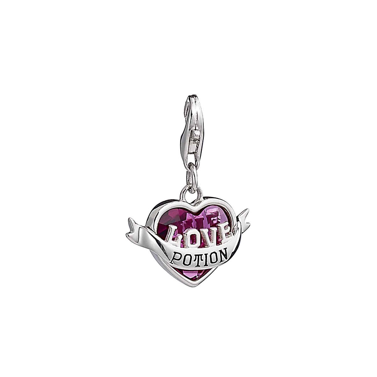 Harry Potter Love Potion Charm - Sterling Silver With Crystals