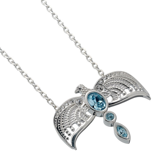 Harry Potter Diadem Necklace - Sterling Silver With Crystals