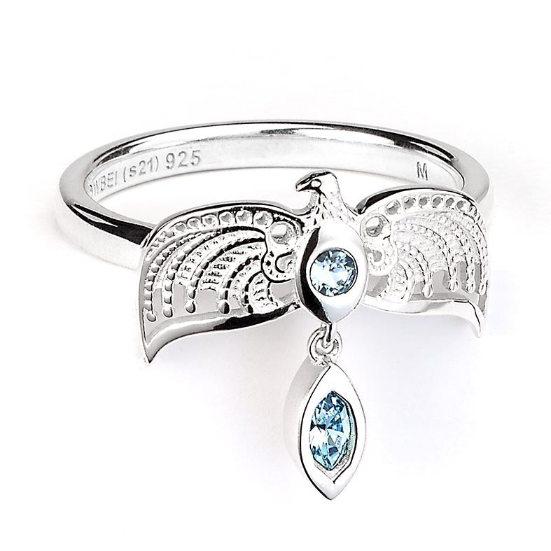 Harry Potter Diadem Ring - Sterling Silver With Crystals