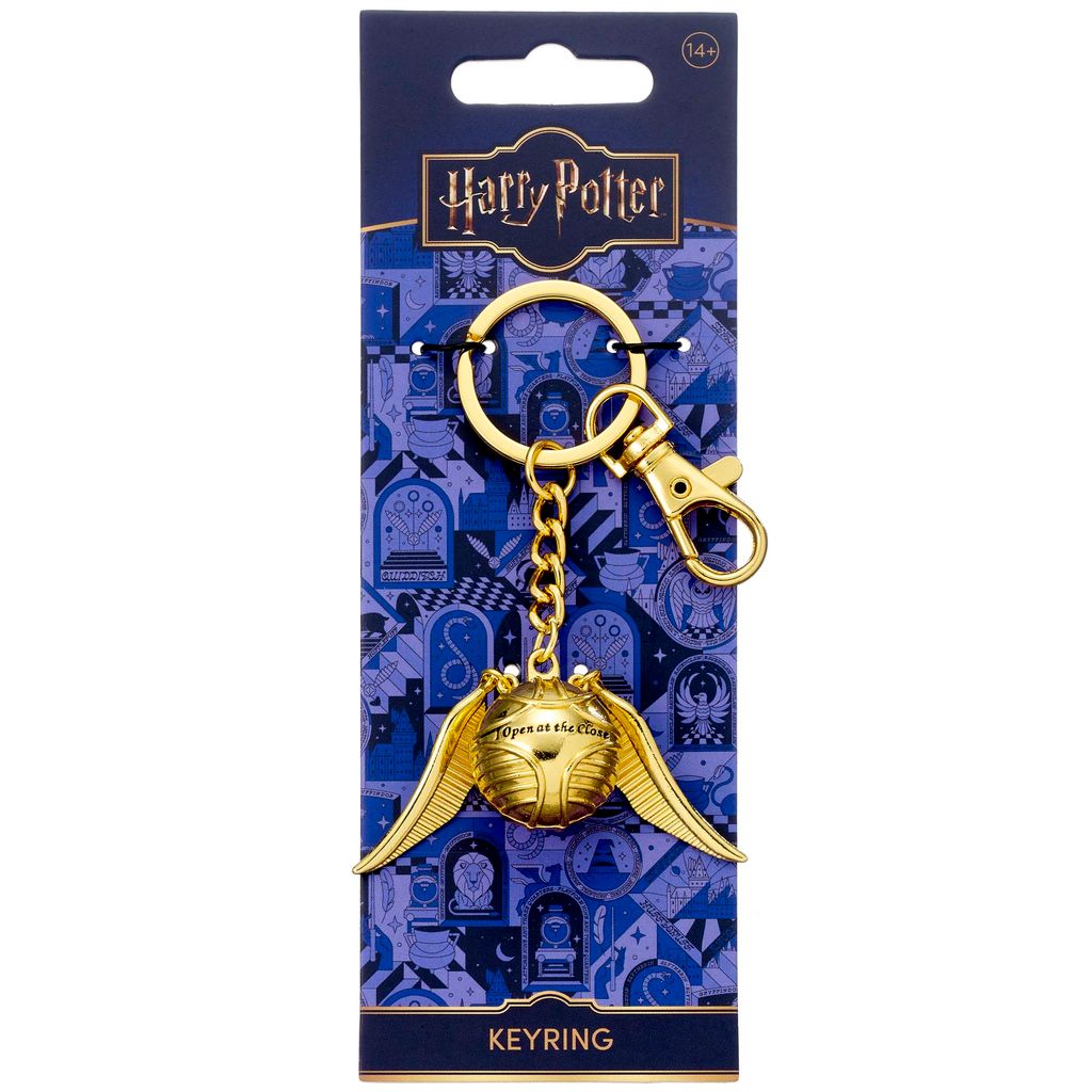Harry Potter Golden Snitch 3D Keyring