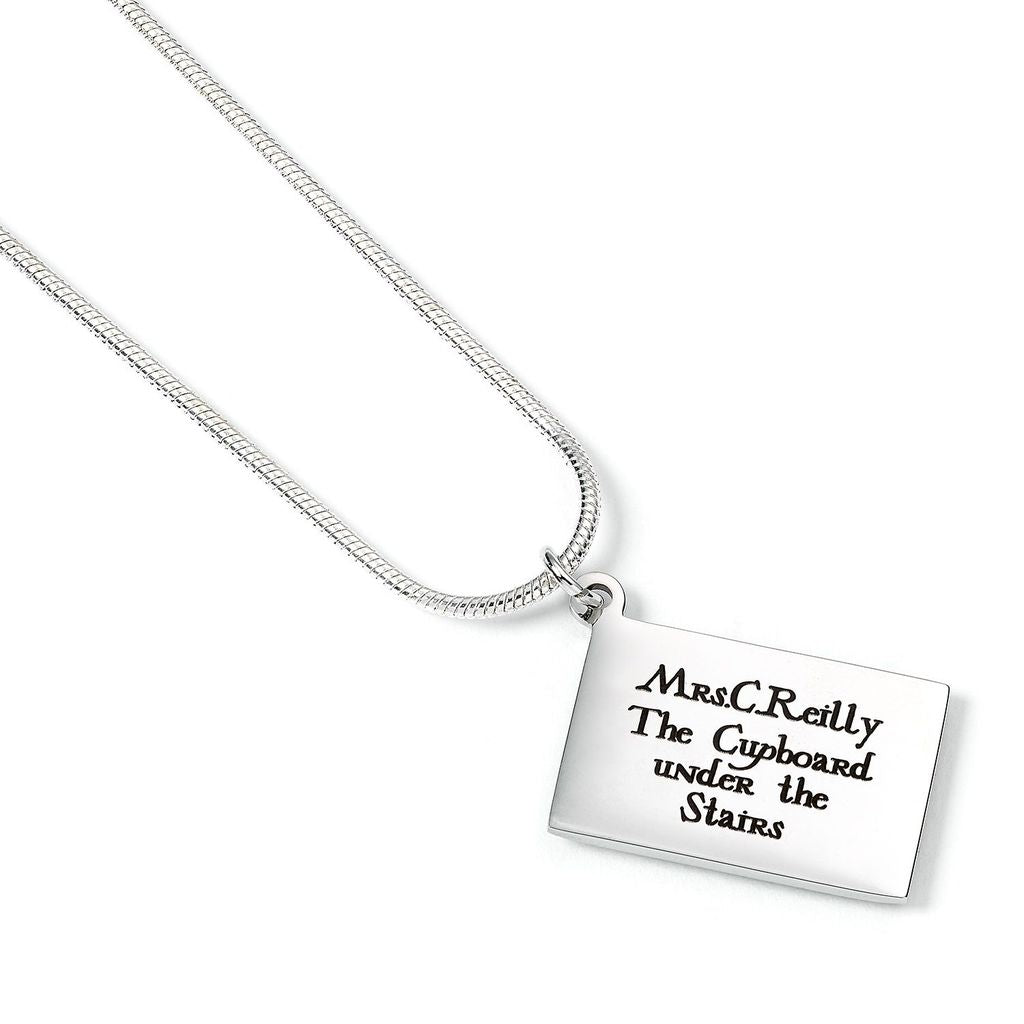 Harry Potter Personalised Hogwarts Letter Necklace - Stainless Steel