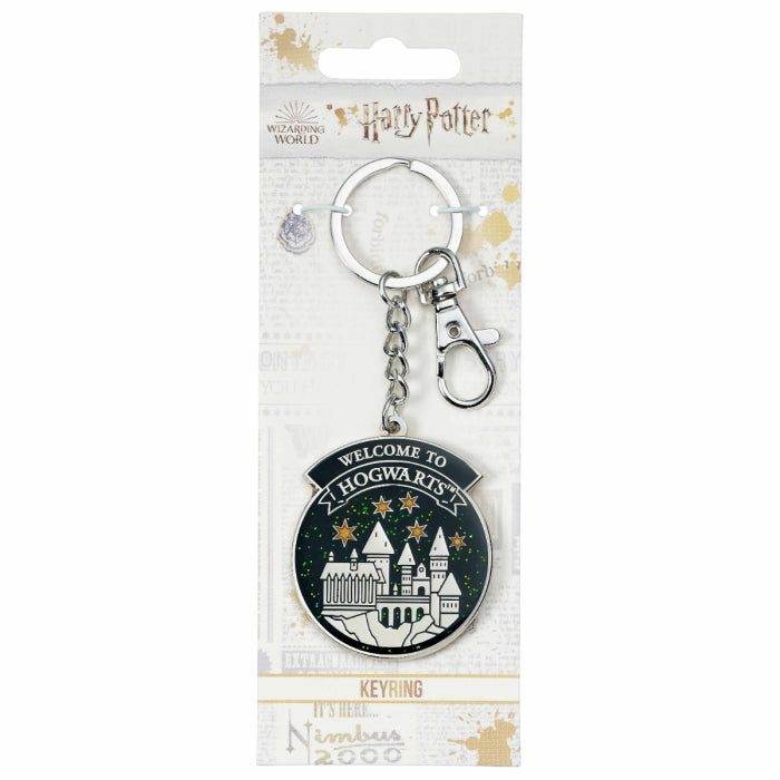 Harry Potter Welcome To Hogwarts Castle Keyring