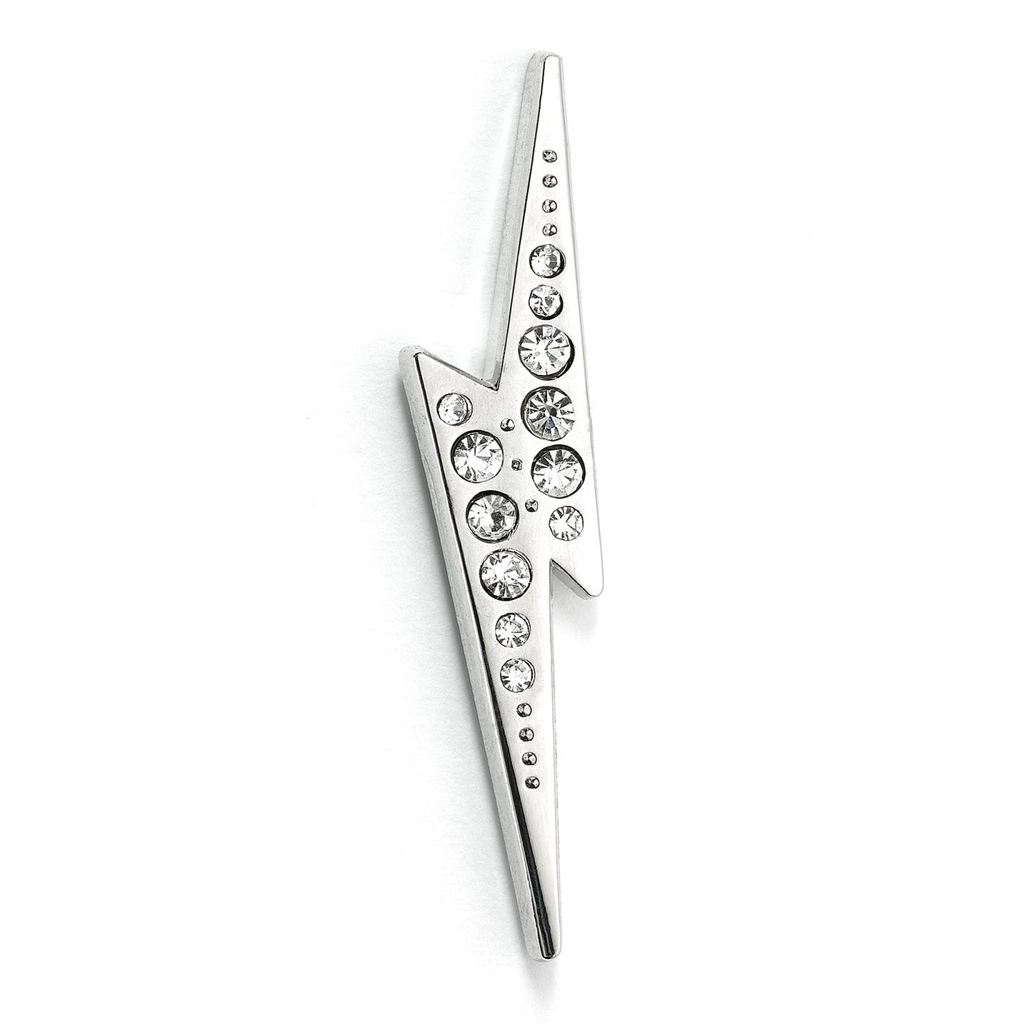 Harry Potter Lightning Bolt Pin Badge With Crystals