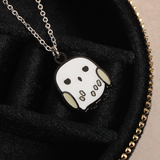 Harry Potter Hedwig The Owl Chibi Necklace