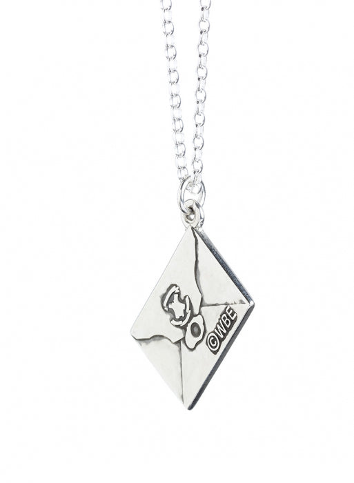 Harry Potter Hogwarts Acceptance Letter Necklace - Sterling Silver