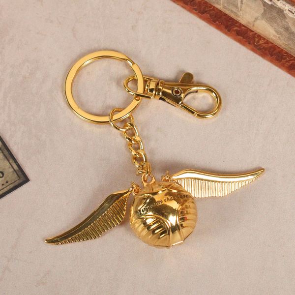 Harry Potter Golden Snitch 3D Keyring