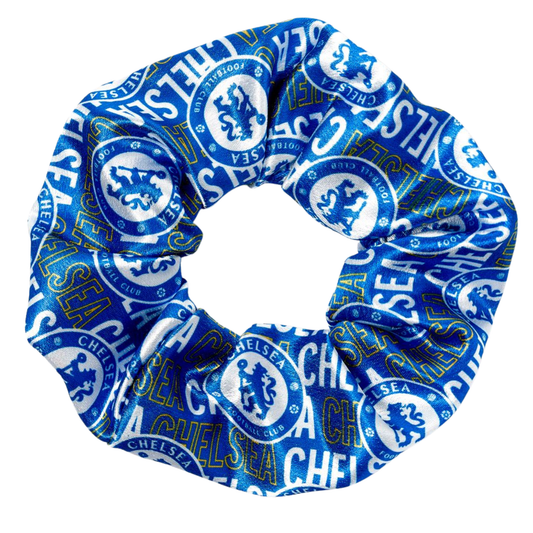Chelsea Football Club Crest Hair Scrunchie