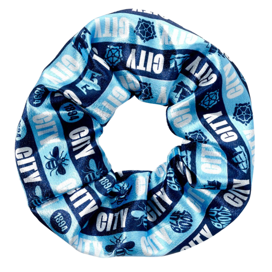 Manchester City Football Club Icons Hair Scrunchie