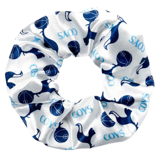Tottenham Hotspur Football Club COYS Blue Hair Scrunchie
