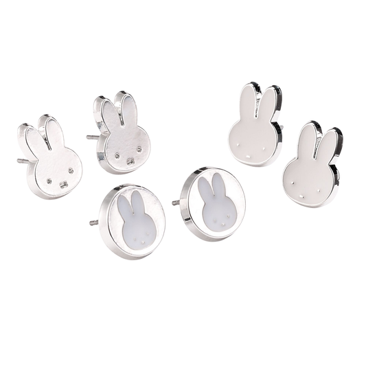 Miffy Stud Earring Set