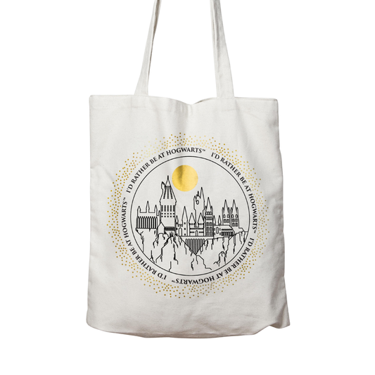 Harry Potter Hogwarts Castle Cotton Tote Bag