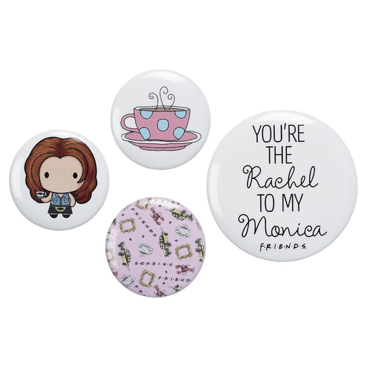 Friends The TV Series Rachel Button Badge Set