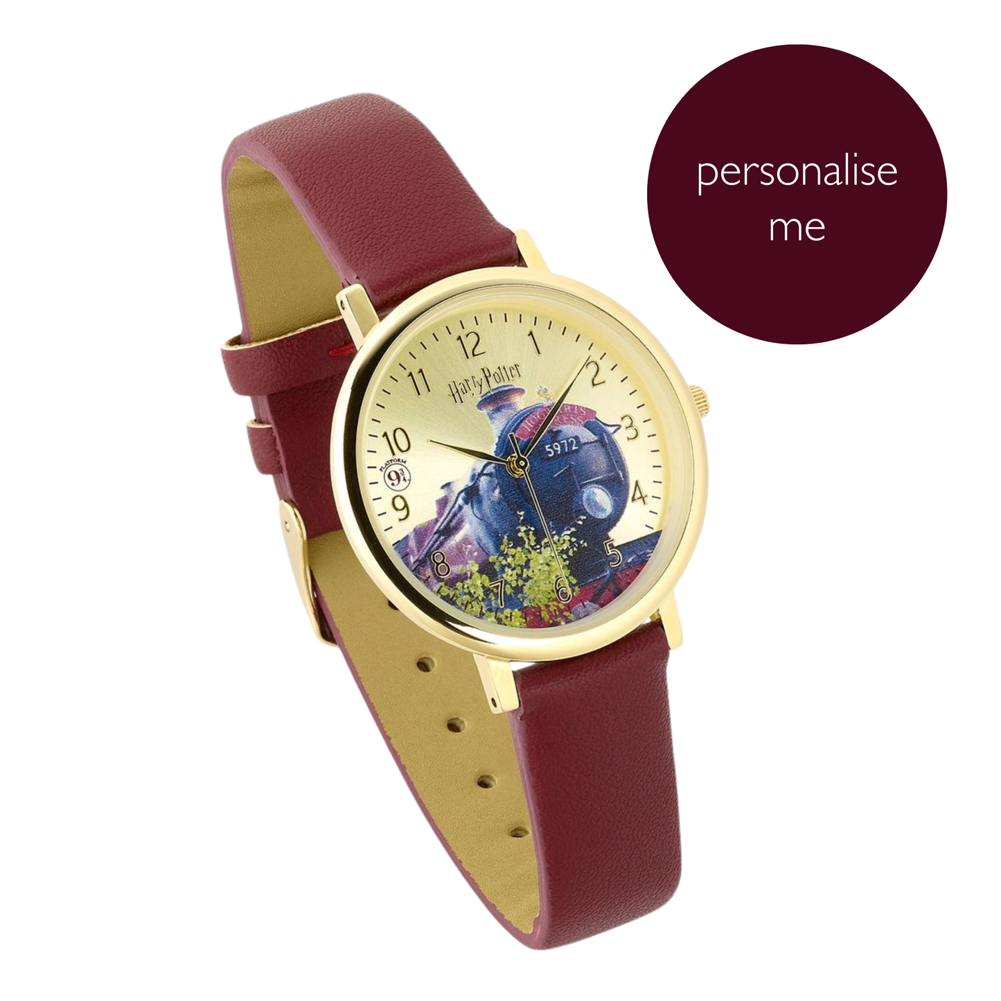 Harry Potter Personalised Hogwarts Express Train Watch