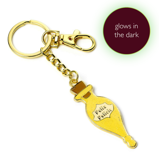 Harry Potter Glow in the Dark Felix Felicis Keyring