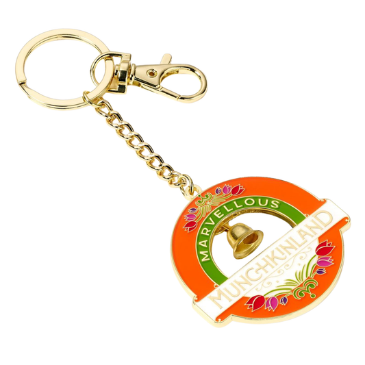 Wicked For Good Munchkinland Keyring