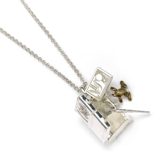 Harry Potter Hogwarts Trunk Necklace - Sterling Silver