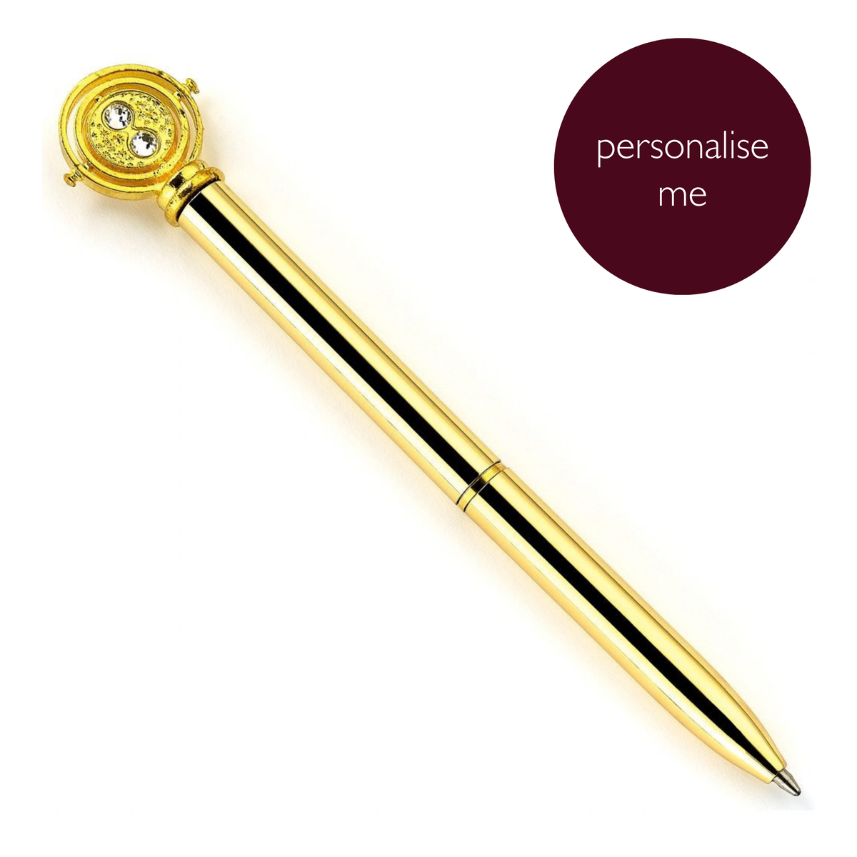Harry Potter Personalised Time Turner Metallic Pen