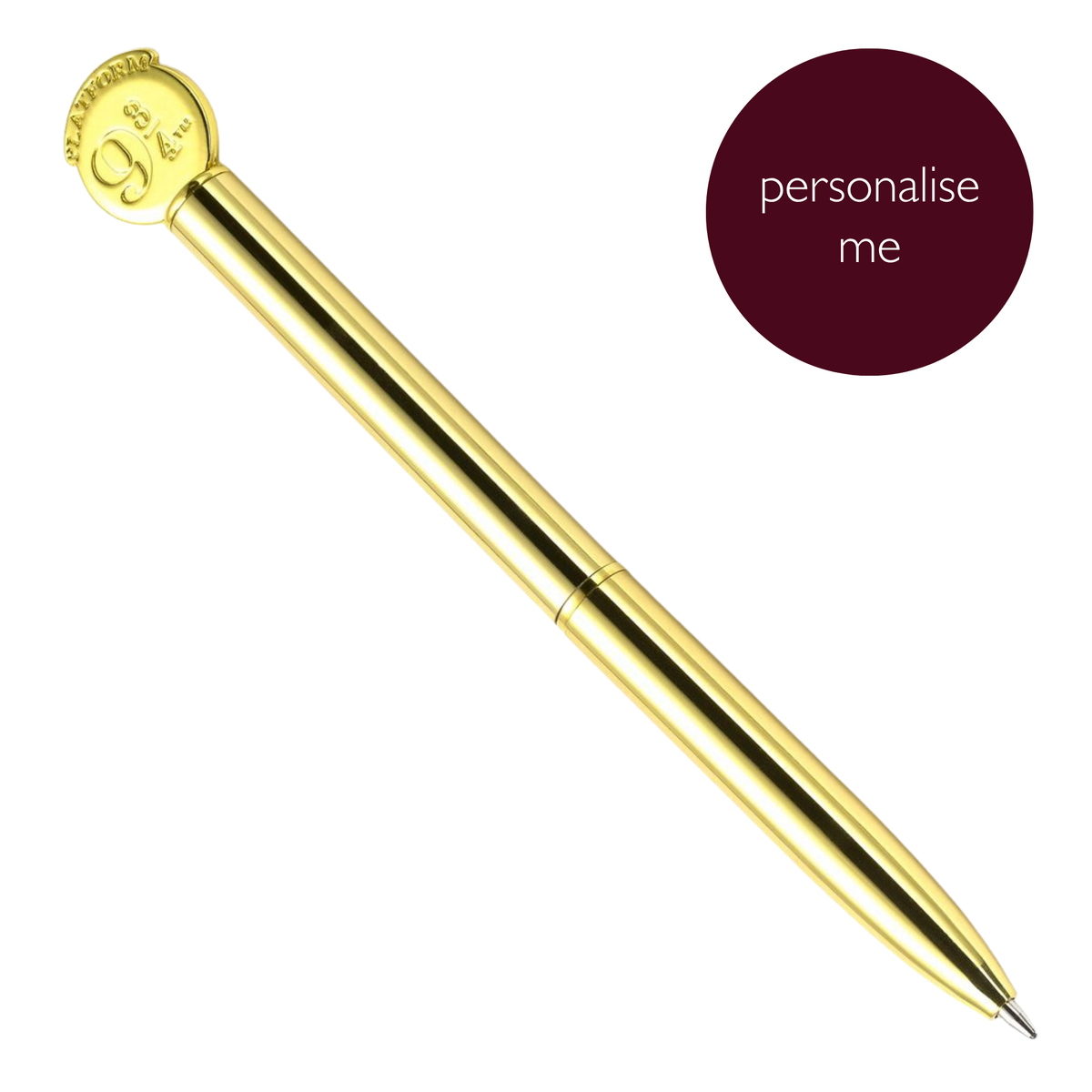 Harry Potter Personalised Platform 9 ¾ Metallic Pen