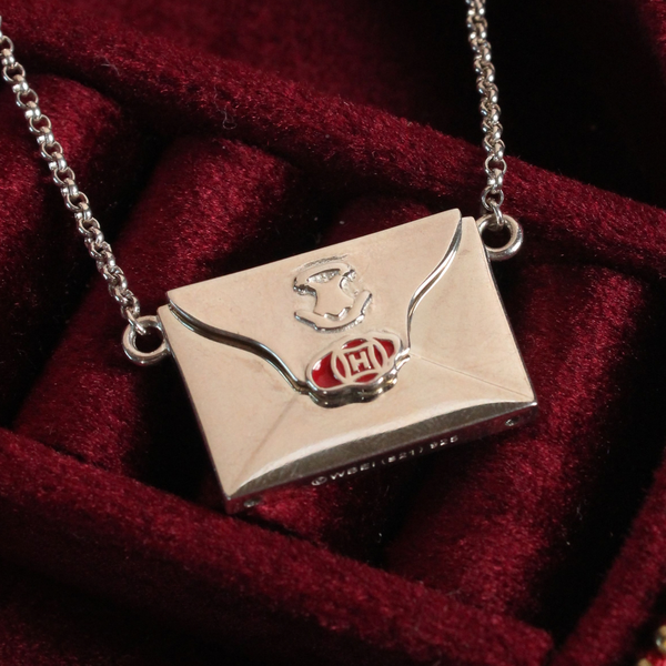 Harry Potter Personalised Hogwarts Acceptance Letter Necklace - Sterling Silver