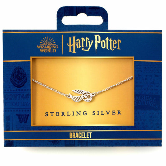 Harry Potter Golden Snitch Bracelet - Sterling Silver
